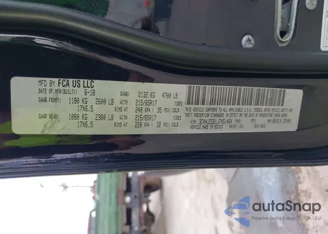 2018 Jeep Compass Trailhawk 4X4 from USA, damaged, VIN 3C4NJDDB1JT451464